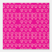 Rosa Kronen - Heiß rosa Tapete (Vorderseite)