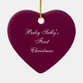 Rosa Kronen-Verzierung Keramikornament (Hinten)