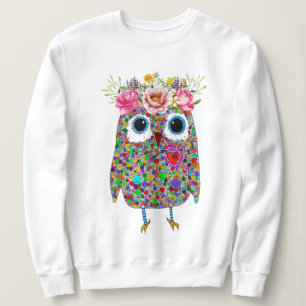 Rosa Kronenröhre Schokoladenhemd Sweatshirt