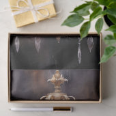 Rosa Kronleuchter Elegantes Deko Seidenpapier (Geschenk)