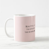 Rosa Kronleuchter Kerzen Kaffeetasse (Links)