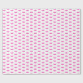 Rosa Kronprinzessin Geschenkpapier (Flach)