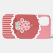 Rosa Kuchen-Entwurf Case-Mate iPhone Hülle (Rückseite (Horizontal))