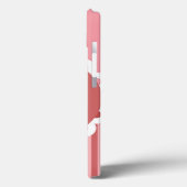 Rosa Kuchen-Entwurf Case-Mate iPhone Hülle (Rückseite / Links)