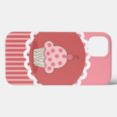 Rosa Kuchen-Entwurf Case-Mate iPhone Hülle (Rückseite (Horizontal))