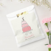 Rosa Kuchen-Gänseblümchenchic-Mädchen-3. Geschenktütchen (Versiegelt)