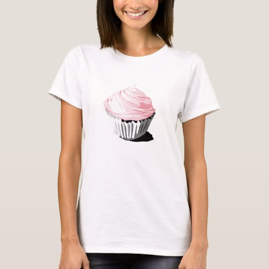 Rosa Kuchen-T - Shirt (Vorderseite)