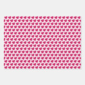 Rosa Kuchen und Herzen Geschenkpapier Set (Vorderseite 3)