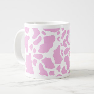 Rosa Kuh drucken Jumbo-Tasse