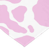 Rosa Kuh drucken Kurzer Tischläufer (Ecke)