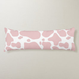 rosa Kuh Druckmuster für Kuhliebhaber Seitenschläferkissen