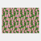 Rosa Kühe Geschenkpapier Set (Vorderseite)