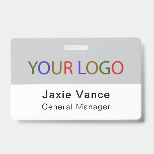 Rosa kundenspezifischer Hartplastik mit Metallclip Ausweis (Vorderseite)