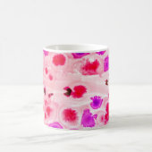 Rosa künstlerische Tasse (Mittel)