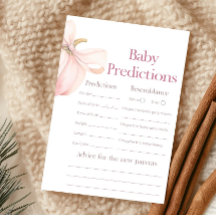 Rosa Kürbis Coquette Baby Vorhersage Spiel