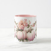 Rosa Kürbis und Libellen Tasse (Zentrum)