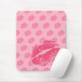Rosa Kuss Mousepad (Mit Mouse)