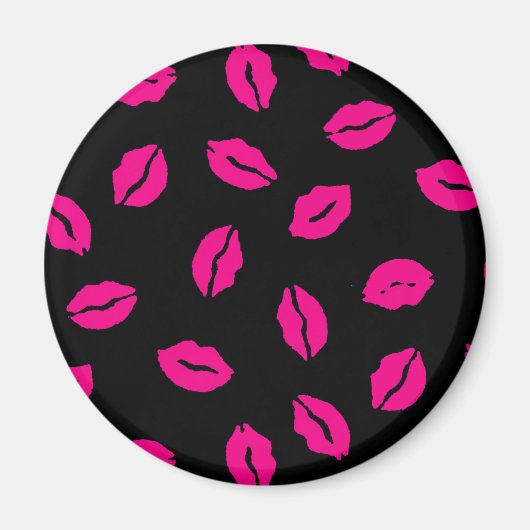 Rosa Küsse Magnet (Vorne)