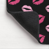 Rosa Küsse Mousepad (Ecke)