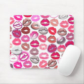 Rosa-Küsse Mousepad (Mit Mouse)