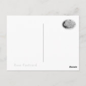 Rosa “L' hiver” Postkarte (Rückseite)