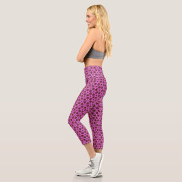 Rosa Labyrinth Capri Leggings