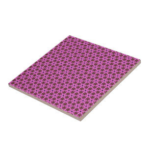 Rosa Labyrinth Keramik Tile Fliese