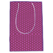Rosa Labyrinth Mittlere Geschenktüte (Vorderseite)