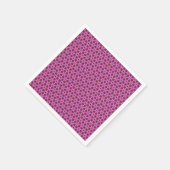 Rosa Labyrinth Serviette (Ecke)