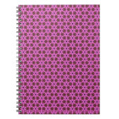 Rosa Labyrinth SpiralNotebook Notizblock (Vorderseite)