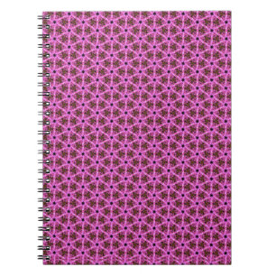 Rosa Labyrinth SpiralNotebook Notizblock