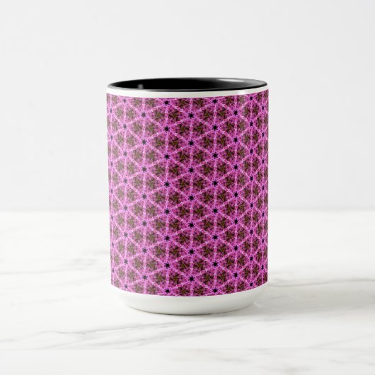 Rosa Labyrinth Tasse (Zentrum)