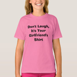 Rosa lachen nicht, es ist das Shirt Ihrer Freundin