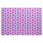 Rosa Ladybugs grafische Kunstmuster Stoff (Fat Quarter (45,7 x 55,9 cm))