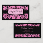 Rosa Lakritze des Tüpfelchen auf dem i-311 zu Visitenkarte (Vorne/Hinten)