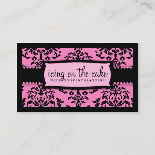 Rosa Lakritze des Tüpfelchen auf dem i-311 zu Visitenkarte (Vorderseite)