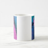 Rosa Lama-Tasse Kaffeetasse (Mittel)