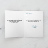 Rosa Lamm Gottes Ostern Karte (Innenseite)