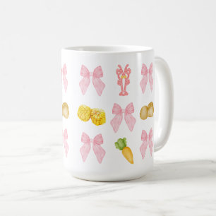 Rosa Languste Party Kaffeetasse