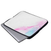 rosa laptopschutzhülle (Vorne Knopf)