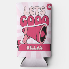 Rosa Lasse Go Rillas Selters Dosenkühler