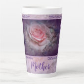 Rosa Latte Tasse (Vorderseite)