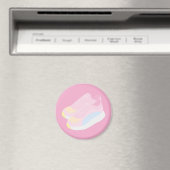 Rosa Laufschuhe Magnet (In Situ (Geschirrspüler))