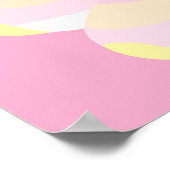 Rosa Laufschuhe Poster (Ecke)