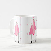 Rosa Launenbäume Kaffeetasse (Vorderseite Links)