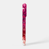 Rosa Lautsprecher und Spritzer iPhone Hülle (Rechte Seite)