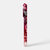 Rosa Lautsprecher und Spritzer iPhone Hülle (Linke Seite)