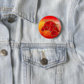 Rosa Lavaglut Button (Beispiel)