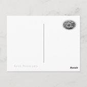 Rosa Lavaglut Postkarte (Rückseite)