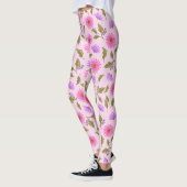 Rosa Lavendel Lacy Daisy Leggings (Links)